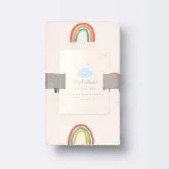 Polyester Rayon Fitted Crib Sheet - Rainbows - Cloud Island™ -Cloud Island Shop GUEST 01639ce1 f0e4 4d3d 83a7 762360ca1ba2