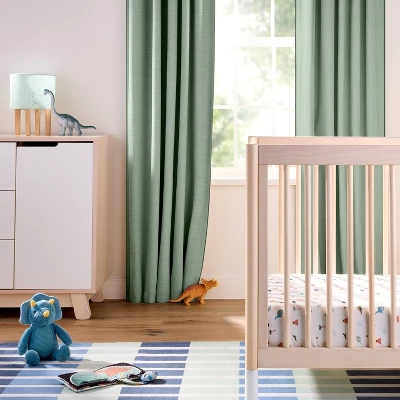 Cotton Fitted Crib Sheet - Dinos - Cloud Island™ 1 Cotton Fitted Crib Sheet - Dinos - Cloud Island™