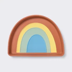 Silicone Dining Plate - Rainbow - Cloud Island™ -Cloud Island Shop GUEST 04398f92 263c 4074 8fdd fd2f6bbaddc0