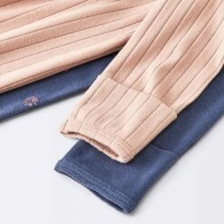 Baby Girls' 2pk Cozy Wide Ribbed Floral Sleep N' Play - Cloud Island™ Pink/Blue -Cloud Island Shop GUEST 04e15f1e 3fc2 43cb 9f96 1d20ad7caf6f