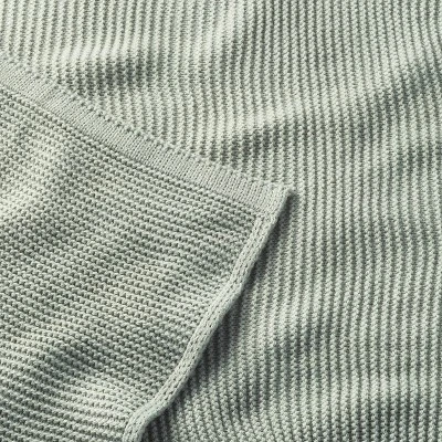 Knit Baby Blanket - Green - Cloud Island™ 2 Knit Baby Blanket - Green - Cloud Island™ - Image 2