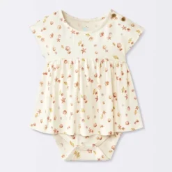 Baby Girls' Costal Ribbed Romper - Cloud Island™ White -Cloud Island Shop GUEST 08fc809e ef32 4fd8 a3cf 3304c3d2122a