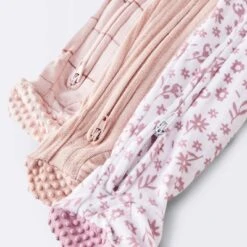 Baby Girls' 3pk Floral Tight Fit Sleep N' Play - Cloud Island™ Peach -Cloud Island Shop GUEST 0a2bd300 83d3 444e a17f f022971aa30a