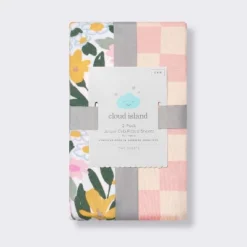 Fitted Jersey Crib Sheet - Painterly Floral - 2pk - Cloud Island™ 6 Fitted Jersey Crib Sheet - Painterly Floral - 2pk - Cloud Island™ -Cloud Island Shop GUEST 16b9b6bf 3764 4601 95c5 21504471d4c4