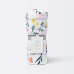 Jersey Knit Reversible Blanket - Cloud Island™ Garden Floral -Cloud Island Shop GUEST 1ab9dd2a 1712 43f6 ad5e 041002a4e3ba