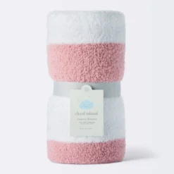 Chenille Stripe Baby Blanket - Dark Pink And White Stripe - Cloud Island™ 5 Chenille Stripe Baby Blanket - Dark Pink And White Stripe - Cloud Island™ -Cloud Island Shop GUEST 1eac8331 cb46 469a af1b 7997a0ff89ee
