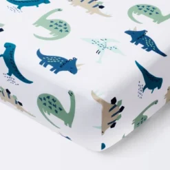 Fitted Crib Sheet Dinos Cool - Cloud Island™ - Blue/Green -Cloud Island Shop GUEST 1ff7c583 d45e 44f2 a185 4540bb98c665