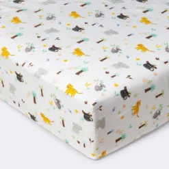 Fitted Crib Sheet Jungle Animals - Cloud Island™ 7 Fitted Crib Sheet Jungle Animals - Cloud Island™ -Cloud Island Shop GUEST 20ee4b58 21b8 4a27 b9d2 ad76a8b2058b