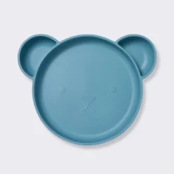 Silicone Dining Plate - Blue Bear - Cloud Island™ -Cloud Island Shop GUEST 26827079 2ca5 4b77 85cb 735ef3a78166