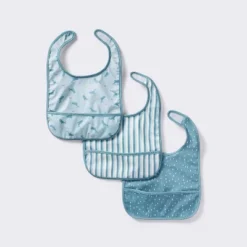 Water-Resistant Bibs - 3pk - Whales/Stripes/Dots - Cloud Island™ -Cloud Island Shop GUEST 273624c9 fb73 4ac5 8789 e2845280c0c2