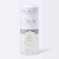 Jersey Knit Reversible Blanket Two By Two - Cloud Island™ Gray -Cloud Island Shop GUEST 2d0de6fa 499e 4409 9f26 330e8f398e0f