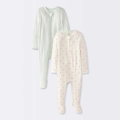 Baby 2pk Stars Soft Blend Sleep N' Play - Cloud Island™ Green 4 Baby 2pk Stars Soft Blend Sleep N' Play - Cloud Island™ Green - Image 4