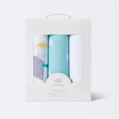 Muslin Swaddle Blankets Adventure Awaits 3pk - Cloud Island™ Light Blue -Cloud Island Shop GUEST 34ef9cb0 c162 4737 b1c7 c8fd0aebe640