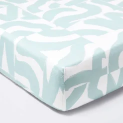 Fitted Crib Sheet Tile Print - White/Seafoam - Cloud Island™ -Cloud Island Shop GUEST 372faedb d7ea 47b0 b77c 3a53384b58fd