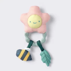Handheld Plush Rattle Baby Toy - Flower - Cloud Island™ -Cloud Island Shop GUEST 3e29dfa7 e62d 4d4a 9c8e e155e364988a