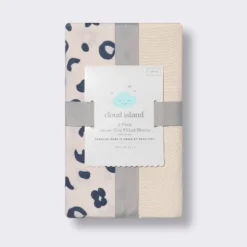 Fitted Jersey Crib Sheet - Leopard - 2pk - Cloud Island™ -Cloud Island Shop GUEST 406e3df7 3f0e 41b9 9c09 3404070d2ccf