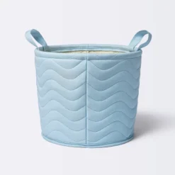 Quilted Fabric Medium Round Storage Basket - Cloud Island™ -Cloud Island Shop GUEST 4575fc0b a3ef 477c 90a2 451ee124f924