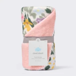 Plush Baby Blanket - Painterly Floral - Cloud Island™ -Cloud Island Shop GUEST 45906c22 7e9d 448c 92ca 2f2fdf07b8f2