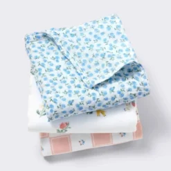 Muslin Swaddle Baby Blanket - Traditional Floral - 3pk - Cloud Island™ -Cloud Island Shop GUEST 4c3adff4 ad2d 4059 a994 757ae1136e61