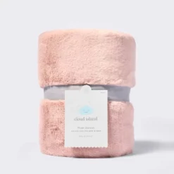 Solid Satin Edge Plush Baby Blanket - Pink - Cloud Island™ -Cloud Island Shop GUEST 4ef42530 3f35 45ad 838c d967879670a7