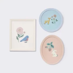 3pk Story Book Floral Framed Wall Art - Cloud Island™ -Cloud Island Shop GUEST 51e0753a d579 4540 b82a 995edd64f502