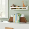 Mountain Peak Bookends - Cloud Island™ Brown