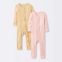 Baby 2pk Basic Wide Rib Romper - Cloud Island™ Pink 5 Baby 2pk Basic Wide Rib Romper - Cloud Island™ Pink -Cloud Island Shop GUEST 565ff6e3 05ac 44e0 baf2 39aaa26dc3b8
