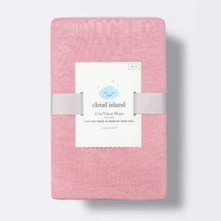 Polyester Rayon Fitted Crib Sheet - Solid Mauve - Cloud Island™ -Cloud Island Shop GUEST 578337d4 9578 4720 af41 7199c3819cf4