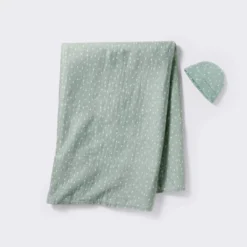 Hospital Muslin Swaddle And Hat Gift Set - 2ct - Green - Cloud Island™ 7 Hospital Muslin Swaddle And Hat Gift Set - 2ct - Green - Cloud Island™ -Cloud Island Shop GUEST 5c9b3fa2 d1e7 4c7d 85f1 e315a40c1f90