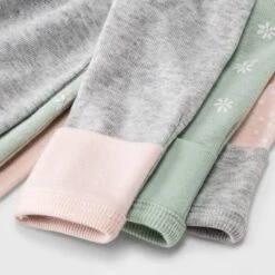 Baby Girls' 3pk Basic Romper - Cloud Island™ Green Preemie -Cloud Island Shop GUEST 5ec3ce59 b118 4b05 99fe f17a39b0651a