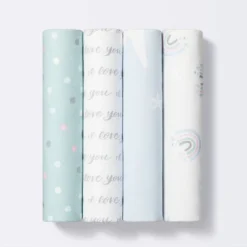 Flannel Baby Blankets I Love You To The Moon And Back - 4pk - Cloud Island™ -Cloud Island Shop GUEST 5fc5e2d3 1504 482d 8e0f 820ecd6de737