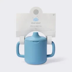 8oz Silicone Sippy Cup - Blue - Cloud Island™ -Cloud Island Shop GUEST 63181fe9 3fed 4aa1 8351 5c9f790a5354