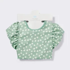 Short Sleeve Bib - Floral Ruffle - Cloud Island™ 6 Short Sleeve Bib - Floral Ruffle - Cloud Island™ -Cloud Island Shop GUEST 66cdc940 8921 4903 9a85 fb5353e7da02