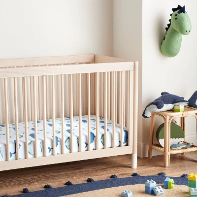 Fitted Crib Sheet Sleepy Tides - Cloud Island™ 1 Fitted Crib Sheet Sleepy Tides - Cloud Island™