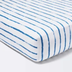 Fitted Crib Sheet Stripe - Navy/White - Cloud Island™ -Cloud Island Shop GUEST 719325b4 3f11 403b 8389 521c3aecf77a
