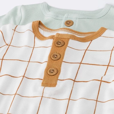 Baby 2pk Modal NightGown - Cloud Island™ Blue 2 Baby 2pk Modal NightGown - Cloud Island™ Blue - Image 2