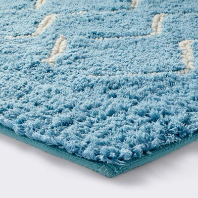 4'x6' Area Rug - Zig Zag/Blue - Cloud Island™ 2 4'x6' Area Rug - Zig Zag/Blue - Cloud Island™ - Image 2