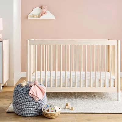 Cotton Fitted Crib Sheet - Quilt - Cloud Island™ 1 Cotton Fitted Crib Sheet - Quilt - Cloud Island™