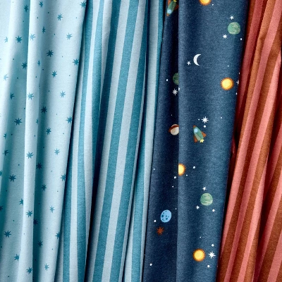 Flannel Baby Blankets - Space - 4pk - Cloud Island™ 2 Flannel Baby Blankets - Space - 4pk - Cloud Island™ - Image 2