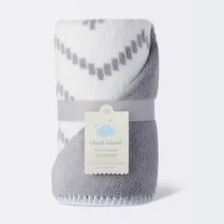 Plush Baby Blanket - Chevron - Gray - Cloud Island™ -Cloud Island Shop GUEST 839a0711 d92f 488f 9431 2e26fcef0a1f