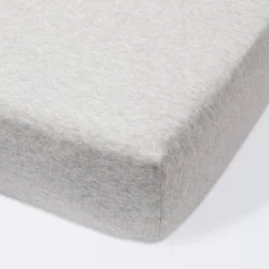 Fitted Jersey Crib Sheet Knit Heather Gray - Cloud Island™ Gray -Cloud Island Shop GUEST 8657909c 02d5 4ad3 b6ea ca48b3f8057f