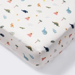 Cotton Fitted Crib Sheet - Dinos - Cloud Island™ 7 Cotton Fitted Crib Sheet - Dinos - Cloud Island™ -Cloud Island Shop GUEST 882891f6 7da7 4b3c 8fd6 ce98edf70755