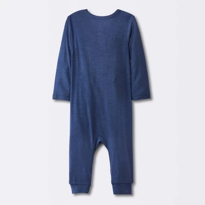 Baby Boys' 2pk Stars So Very Soft Modal Blend Romper - Cloud Island™ Navy Blue 1 Baby Boys' 2pk Stars So Very Soft Modal Blend Romper - Cloud Island™ Navy Blue