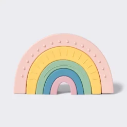Silicone Toy - Rainbow Stacker - Cloud Island™ -Cloud Island Shop GUEST 893674fe 4229 4ca5 af03 03365ee5dd77