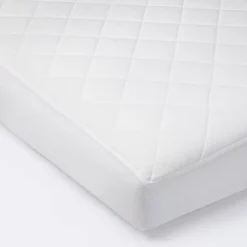 Waterproof Fitted Mini Crib Mattress Pad Cover - Cloud Island™ White -Cloud Island Shop GUEST 8b8ac3cc 7a8e 4ab9 8686 5036d230fd66