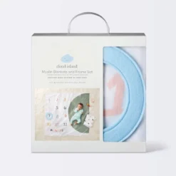 Milestone Swaddle Baby Blanket With Felt Frame - Multi Dot - Cloud Island™ -Cloud Island Shop GUEST 8c096126 8812 459b 8062 41ddfc8120be