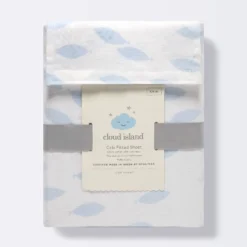 Fitted Crib Sheet - Cloud Island™ School Of Fish Light Blue And White -Cloud Island Shop GUEST 8ee2fa9f 2a2d 4333 aa80 d1153806e2b7