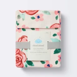 Cotton Fitted Crib Sheet - Large Floral Blooms - Cloud Island™ -Cloud Island Shop GUEST 8f8178ab 416a 4665 8a53 cc1843f6fd76