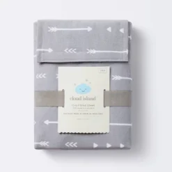 Cotton Fitted Crib Sheet - Arrows Print - Cloud Island™ -Cloud Island Shop GUEST 95599c82 88b7 4ae4 8f64 4459400808fa