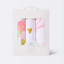 Muslin Swaddle Blankets Floral 3pk - Cloud Island™ Pink -Cloud Island Shop GUEST 9d0c8b30 2110 461b b7e3 edc2cfa92ff0